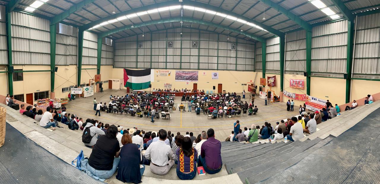 40 organizaciones sociales y sindicales deciden trabajar juntos para la reconstitución del movimiento social oaxaqueño